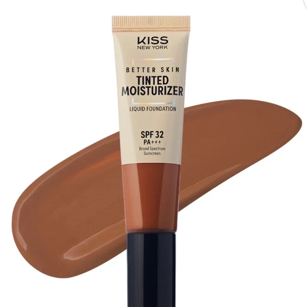 Kiss New York Tinted Moisturizer - Caramel Tone SPF 32